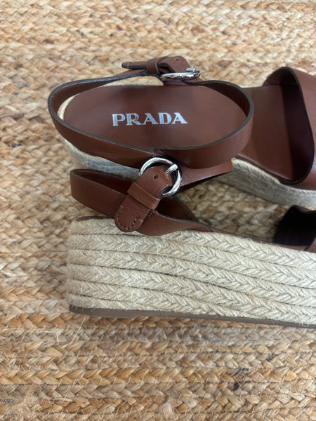 Prada Espadrille Wedges 5