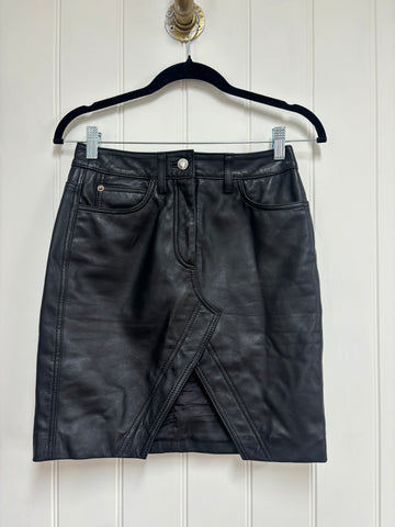 Zadig & Voltaire Leather Skirt 8