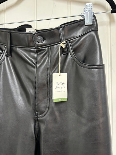 Abercrombie Leather Trousers